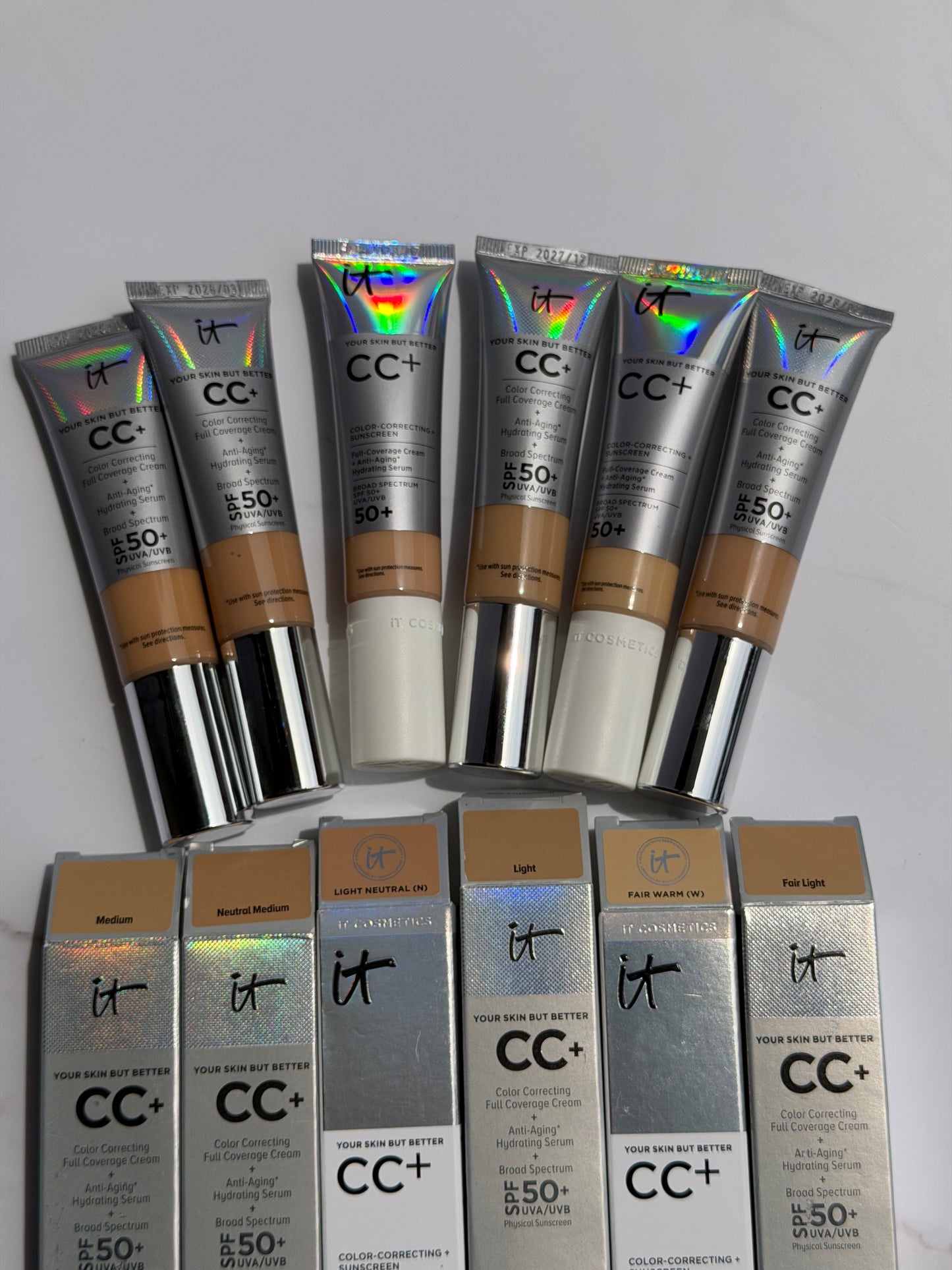 IT Cosmetics-CC+ Cream Full Coverage Color Correcting Foundation with SPF 50+