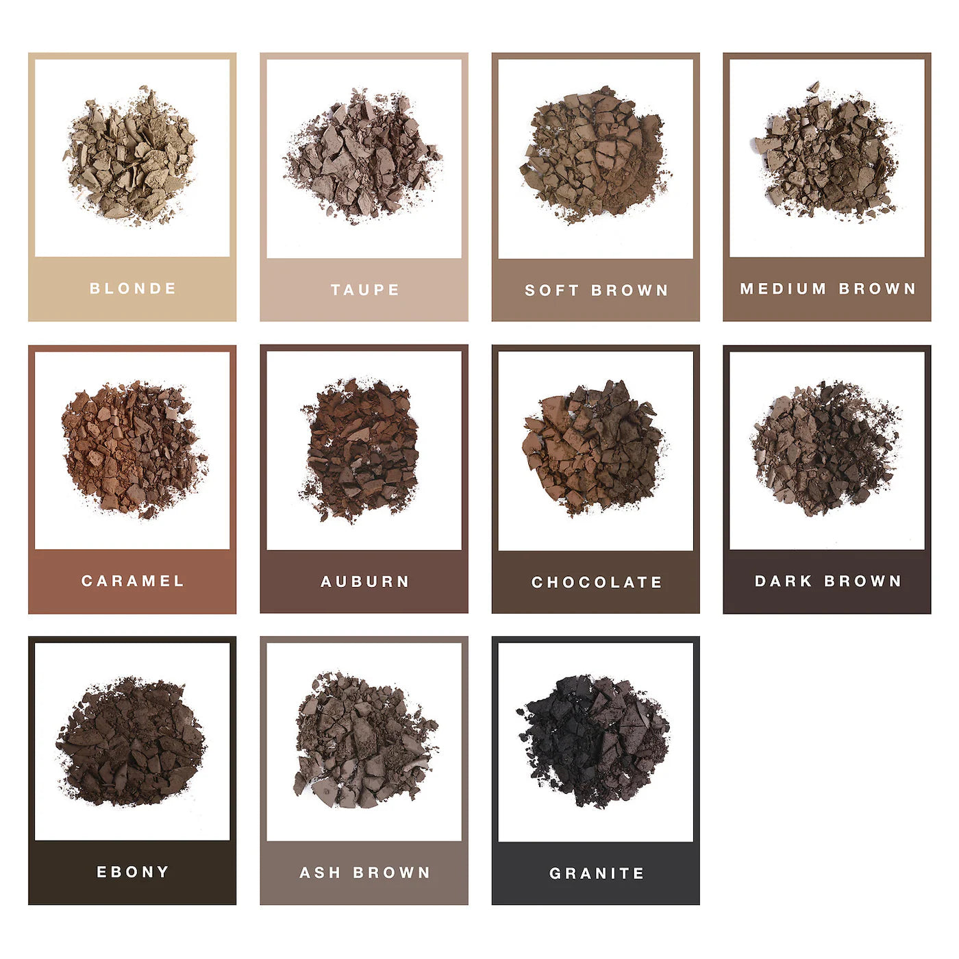 Anastasia Beverly Hills Brow Powder Duo Dual-Shade Powder Eyebrow Makeup Tono- DARK BROWN