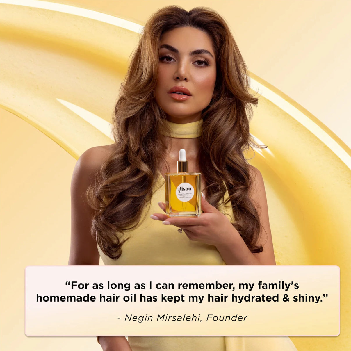 Gisou Honey Infused Hair Oil 50ml