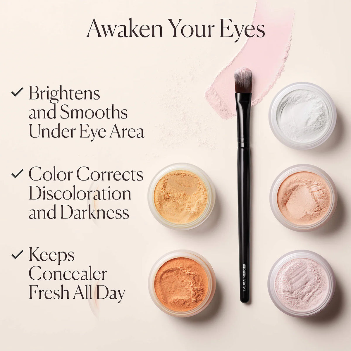 Laura Mercier - Secret Brightening Color Correcting Longwear Under Eye Setting Powder