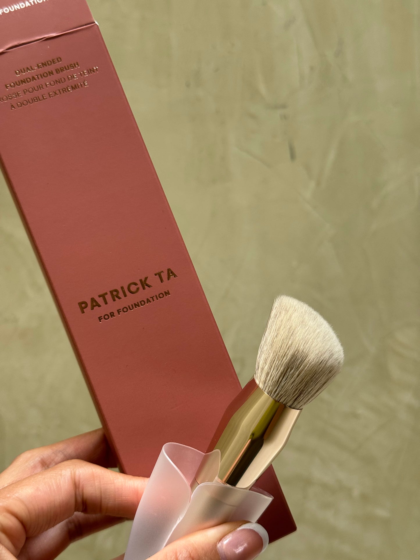 PATRICK TA Dual Ended Foundation Brush