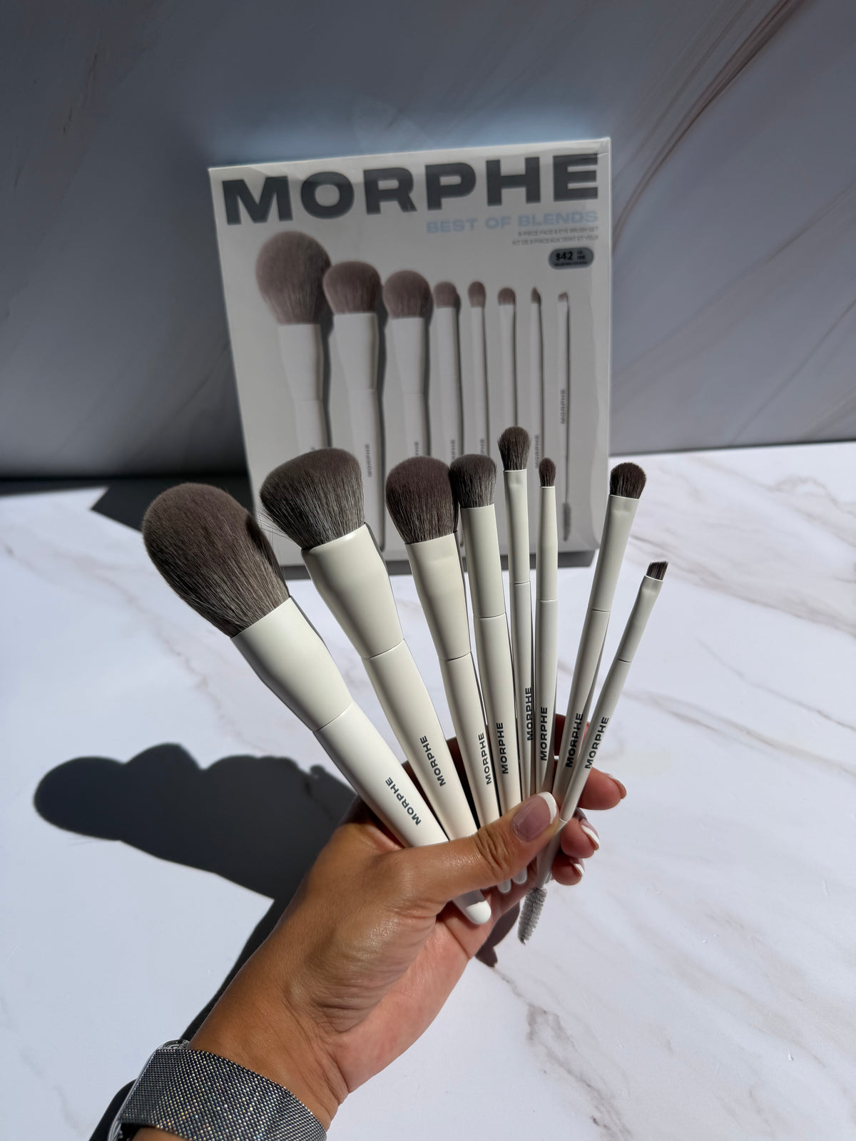 Morphe-Best of Blends 8-Piece Face & Eye Brush Set