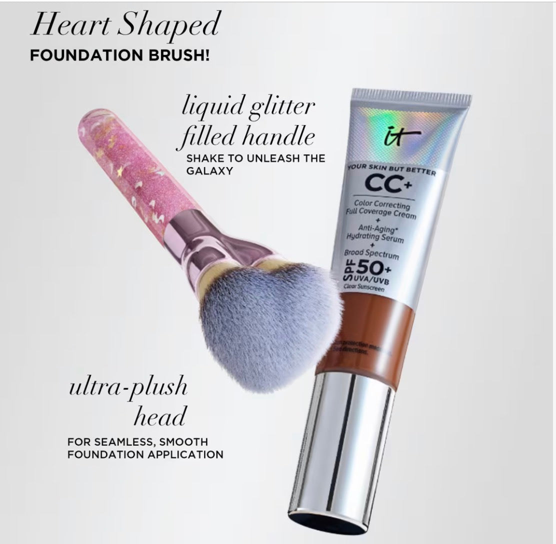 IT Brushes For ULTA -Airbrush Limited Edition Love Is The Foundation Brush
