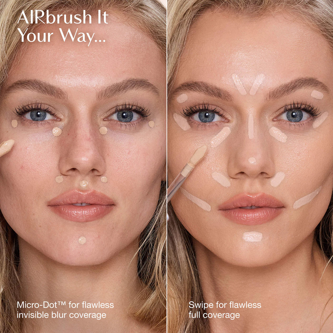 Charlotte Tilbury 
Airbrush Flawless Crease-Proof Long-Wear Blur Concealer with Hyaluronic Acid