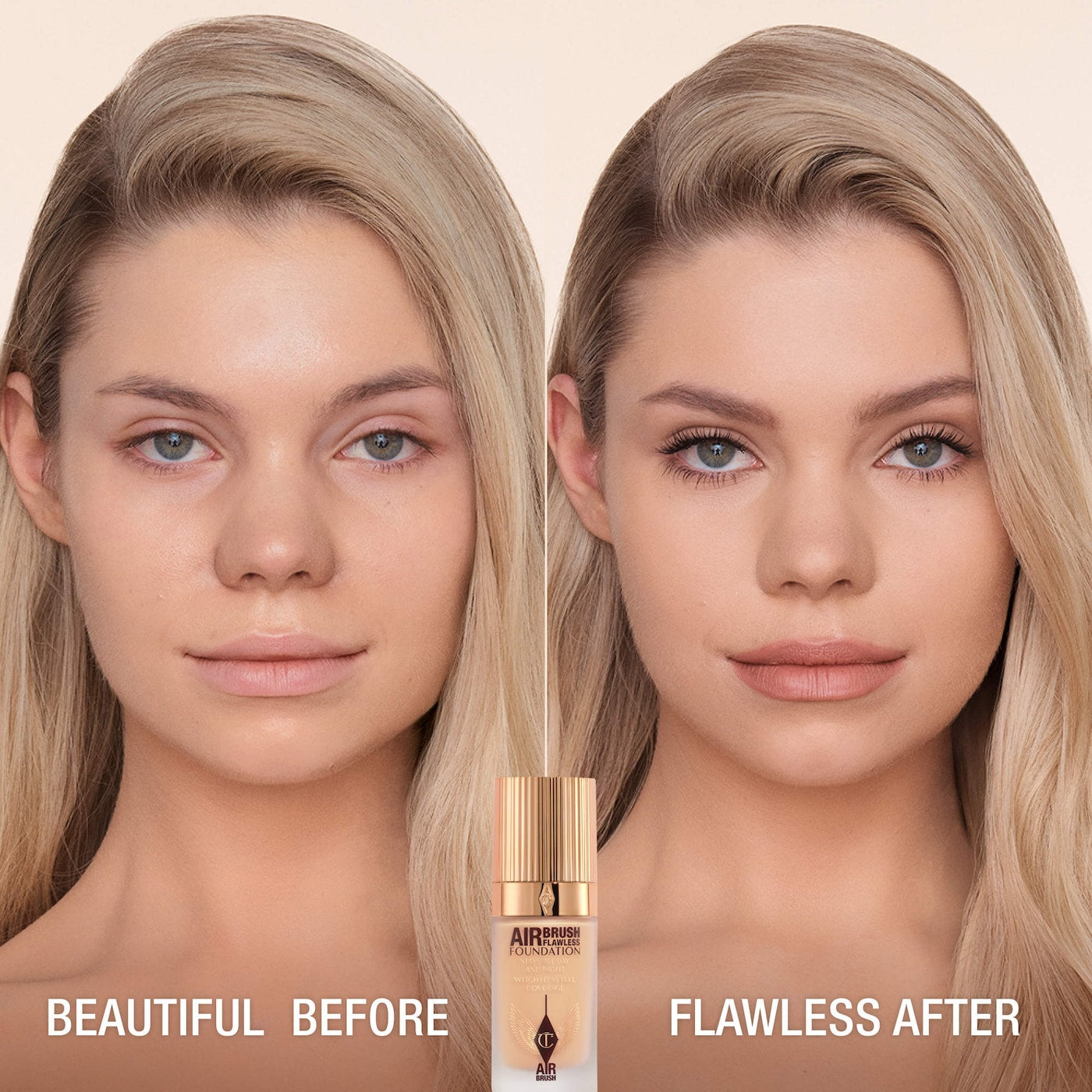 Charlotte Tilbury- Airbrush Flawless Blurring & Matte Full Coverage Foundation