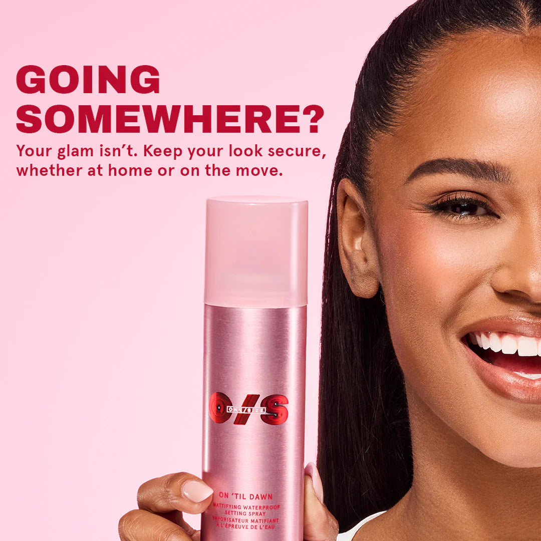 ONE/SIZE by Patrick Starrr On 'Til Dawn Mattifying Waterproof Setting Spray Big & Bitty Duo