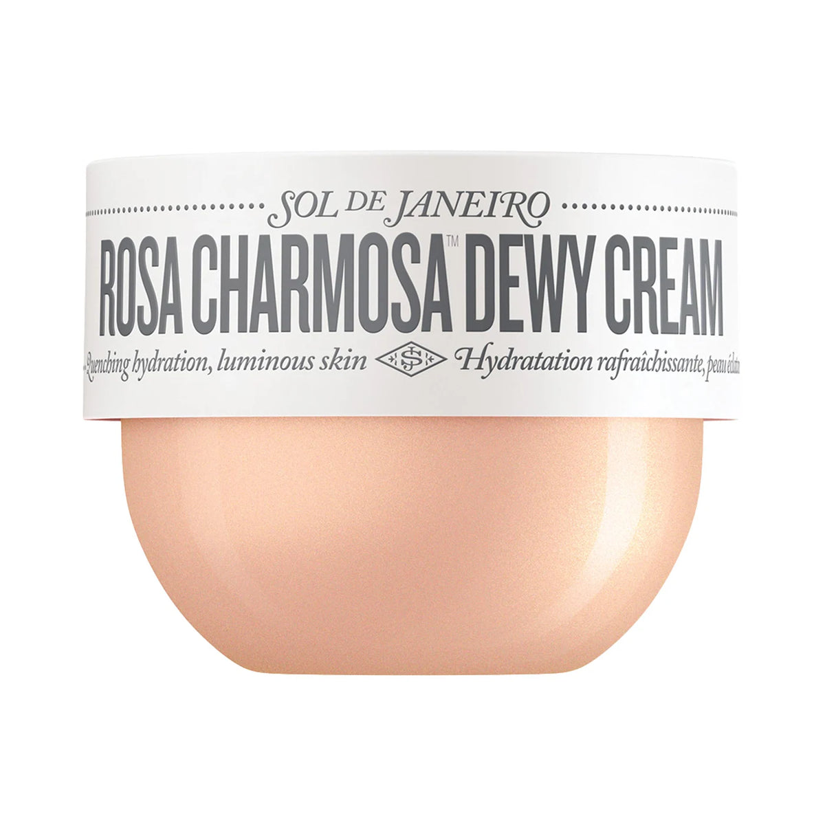 Sol de Janeiro - Mini Rosa Charmosa™ Dewy Body Cream with Rosewater + Crystal Peptides 75ml