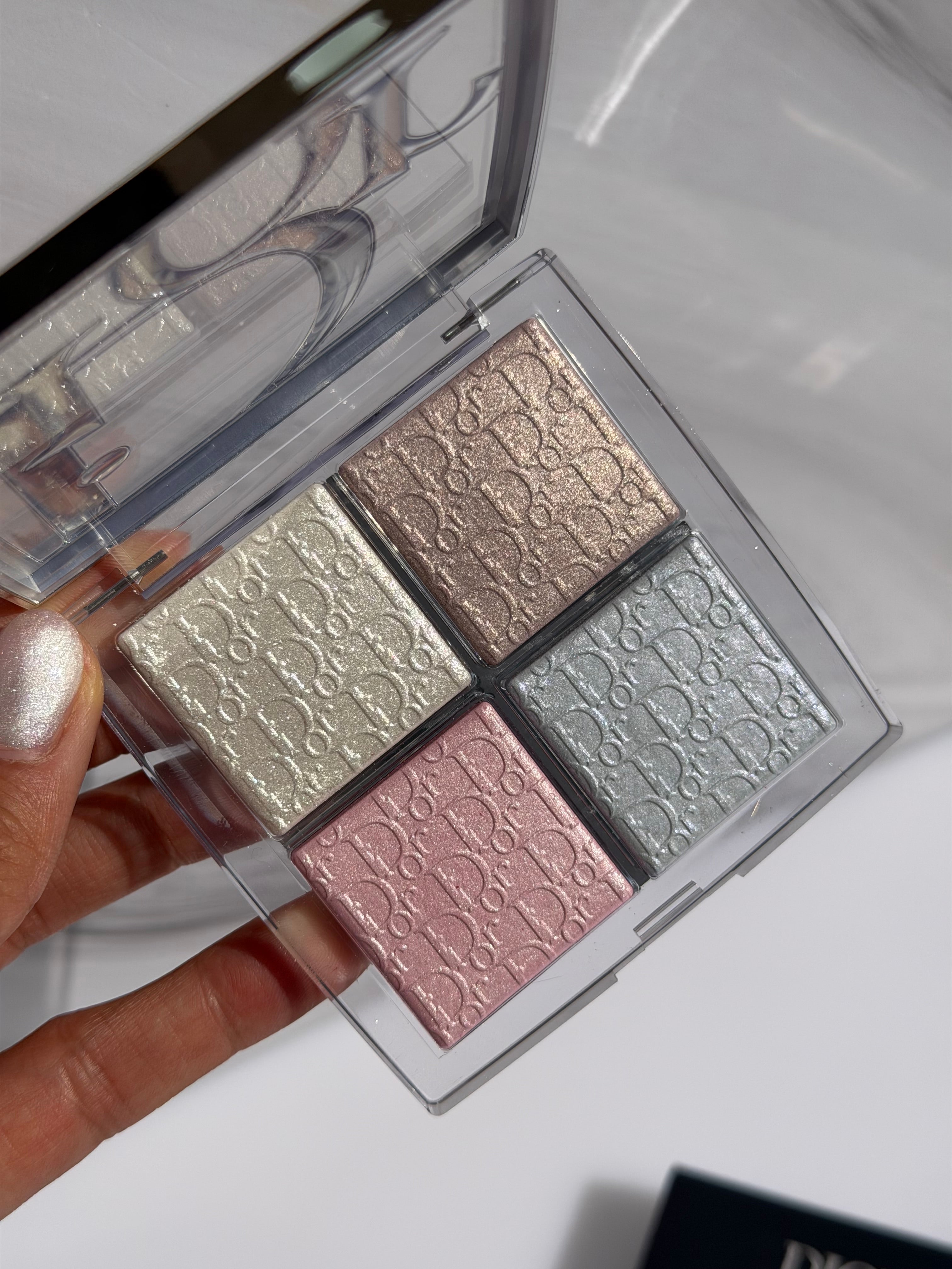 DIOR Backstage Glow Maximizer Face Palette 002 Frosted Opal Glow