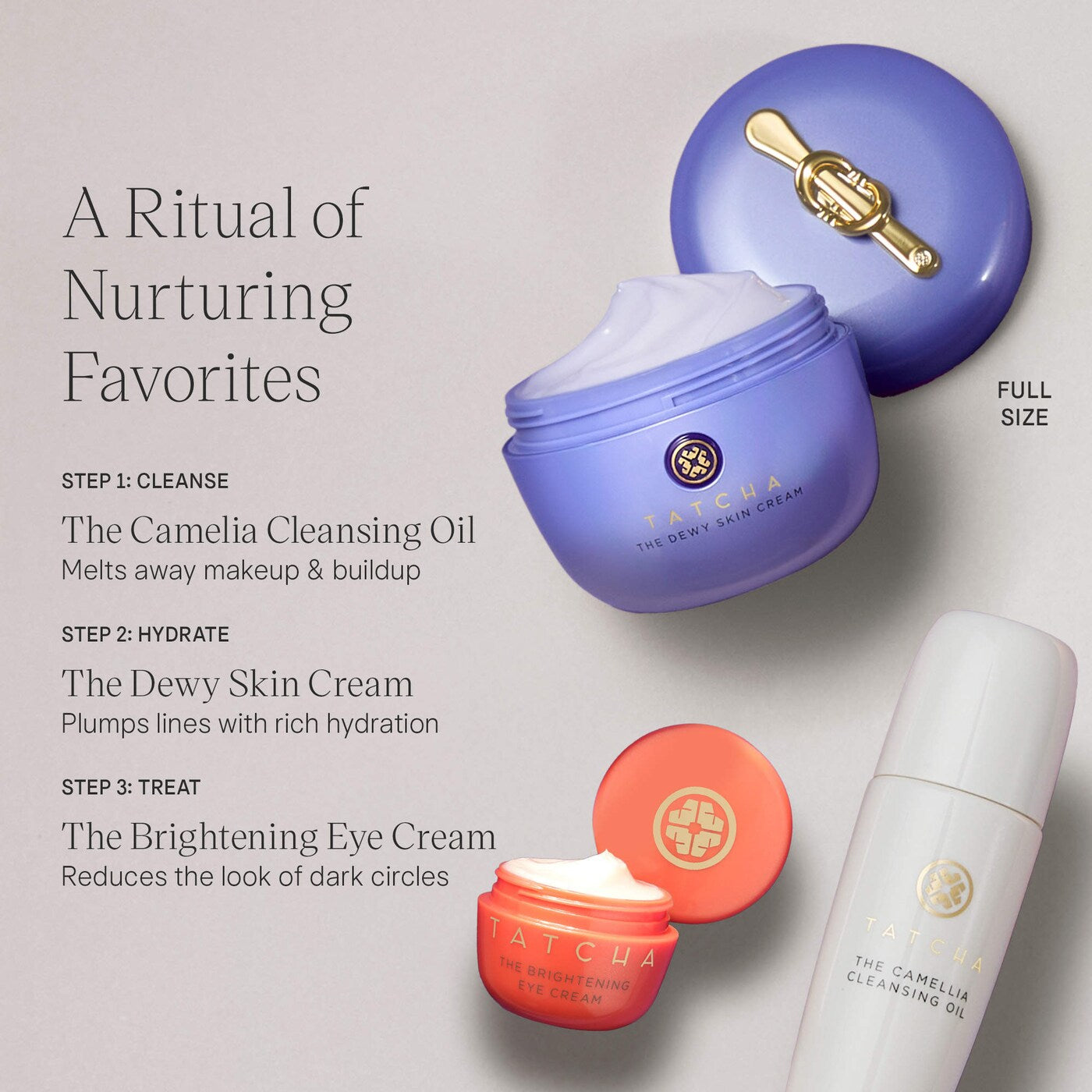 Tatcha-Skin Nurturing Trio Set