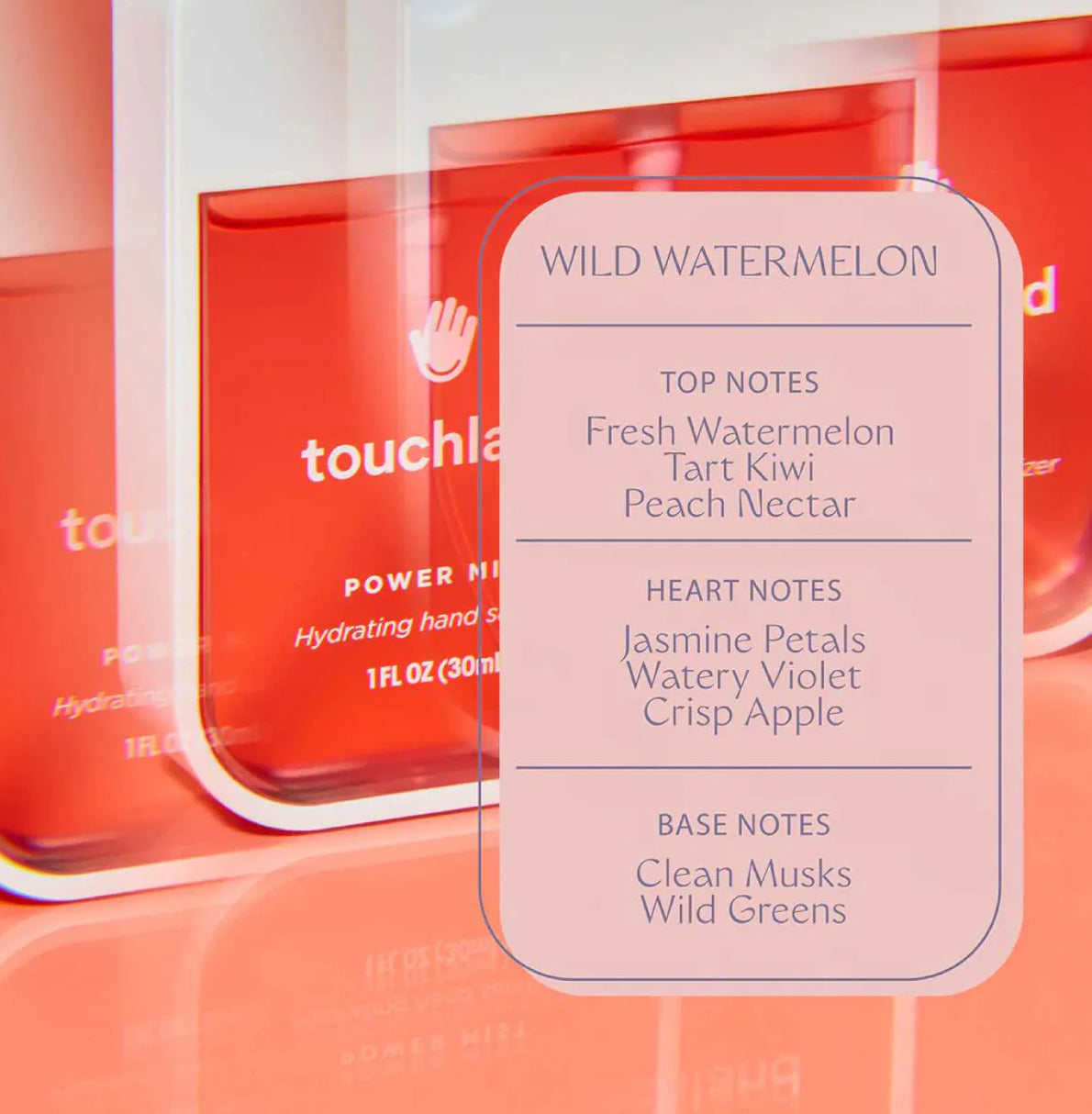 Touchland Power Mist Hydrating Hand Sanitizer- WILD WATERMELON