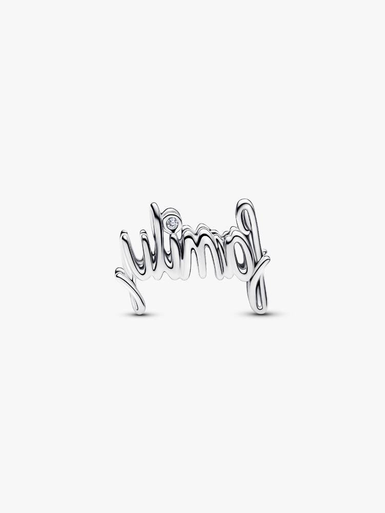 Charm Familia Escrito a mano