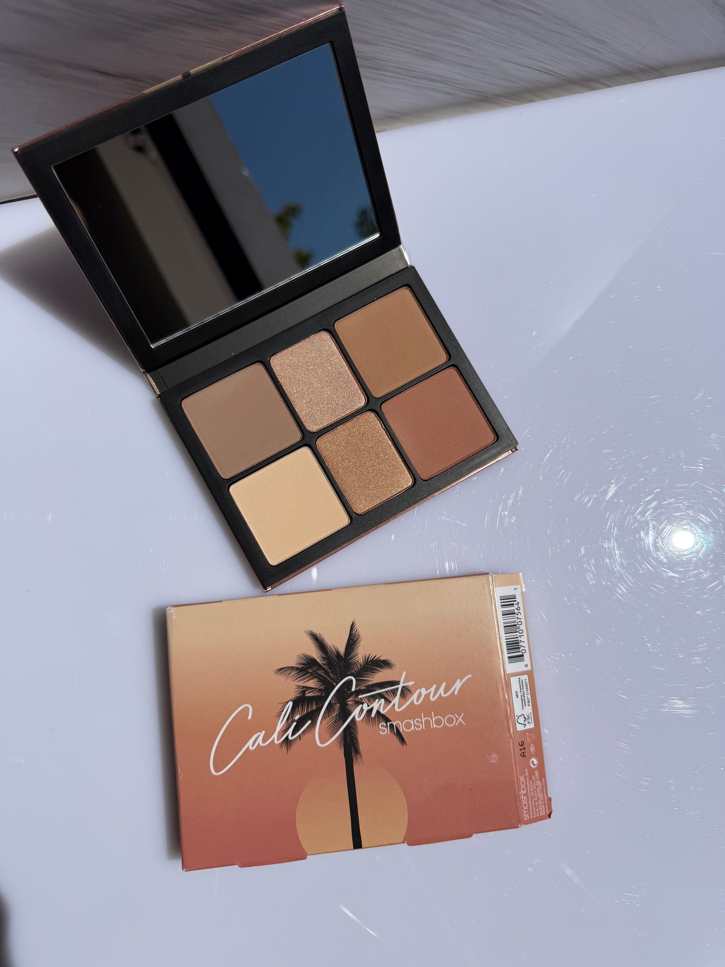 Smashbox-Cali Contour Blush, Highlighter, & Bronzer Face Palette