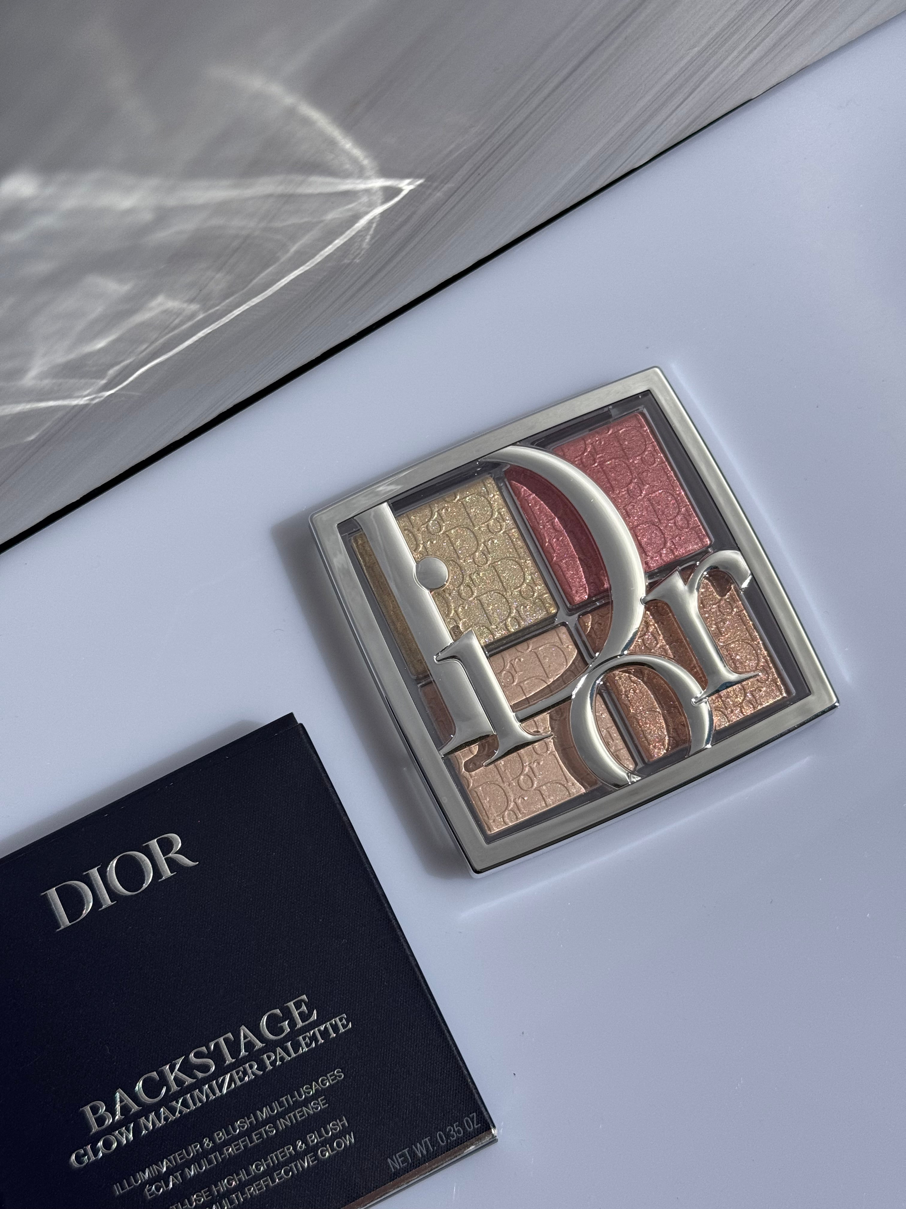 DIOR Backstage Glow Maximizer Face Palette - 004 Rose Gold Glow