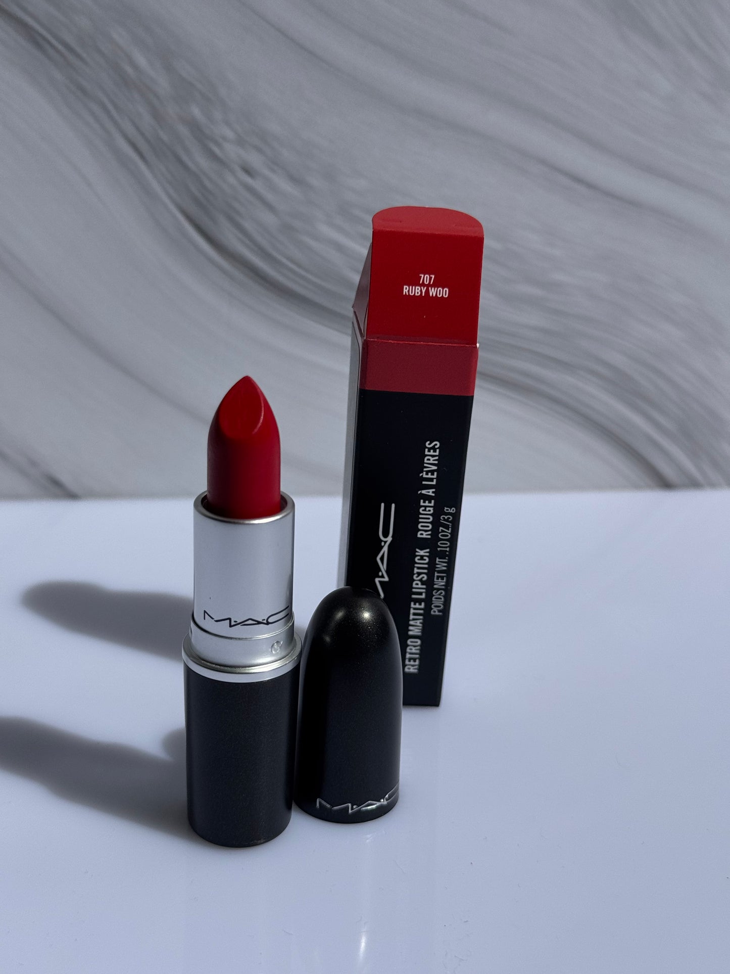 Retro Matte Lipstick Rouge a Levres MAC RUBY WOOD 707