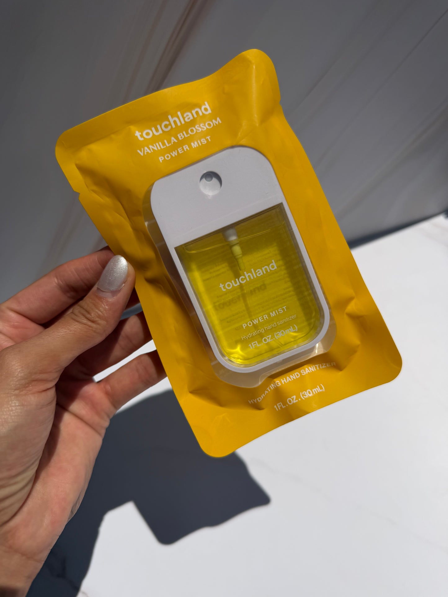 Touchland Power Mist Hydrating Hand Sanitizer- VANILLA BLOSSOM