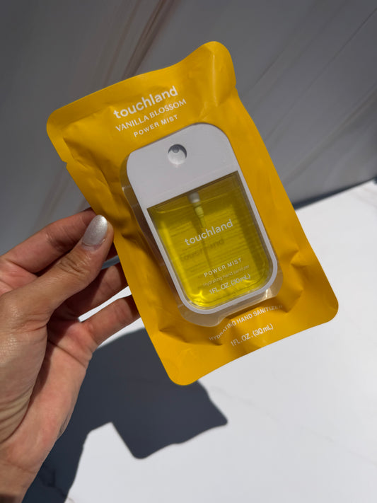 Touchland Power Mist Hydrating Hand Sanitizer- VANILLA BLOSSOM