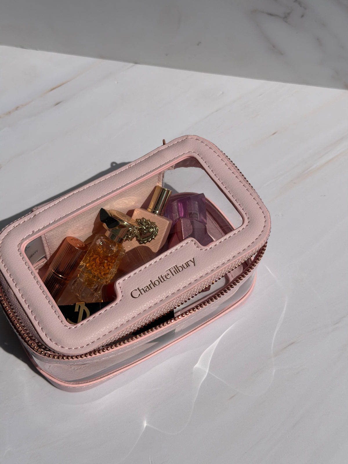 Mini Makeup Bag Charlotte Tilbury rosa