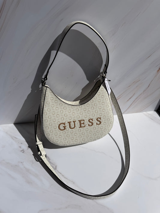 Crossbody GUESS Blanca con Logo
