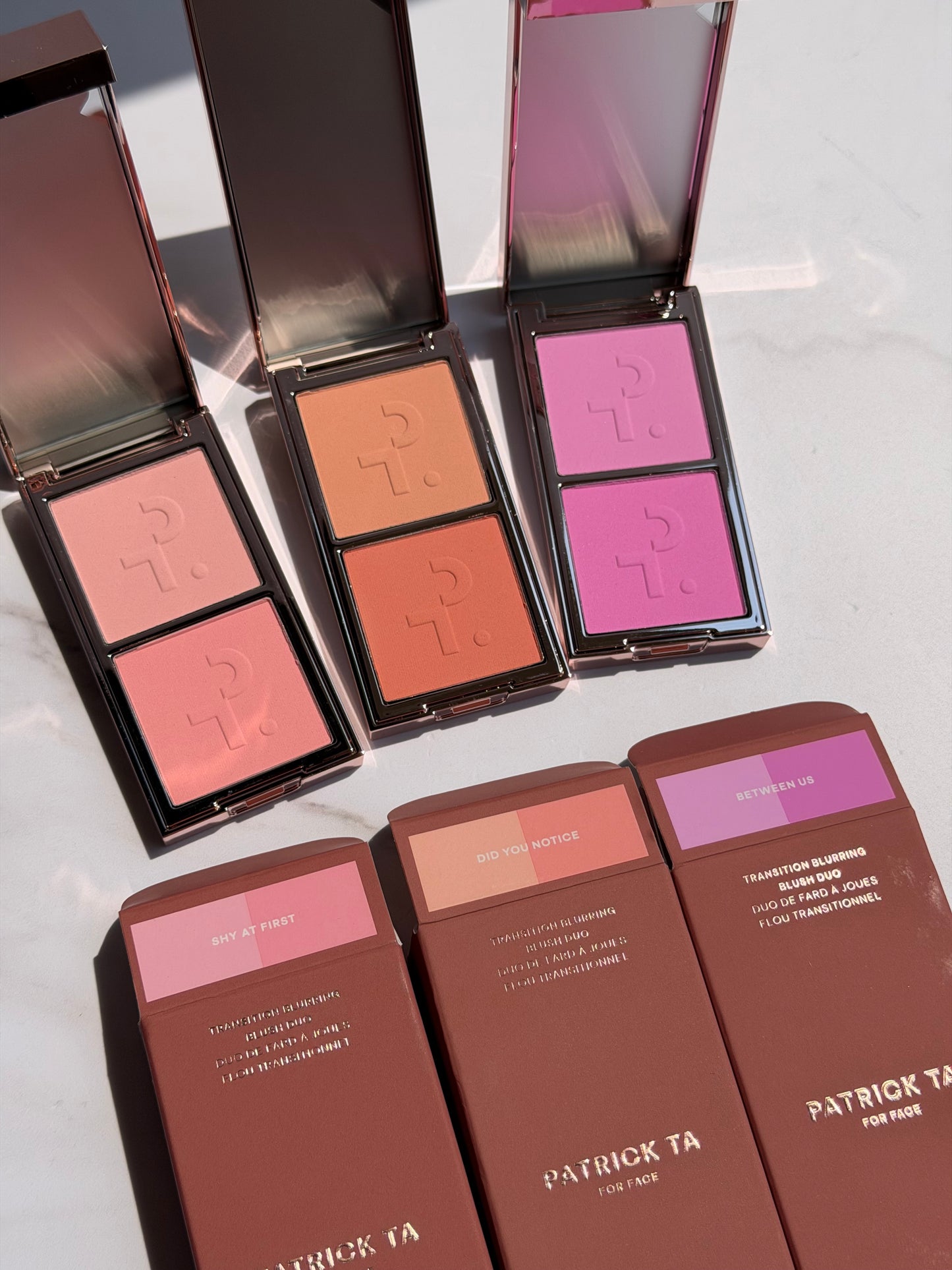 PATRICK TA- Major Headlines Transition Blurring Under Eye Blush Duo
