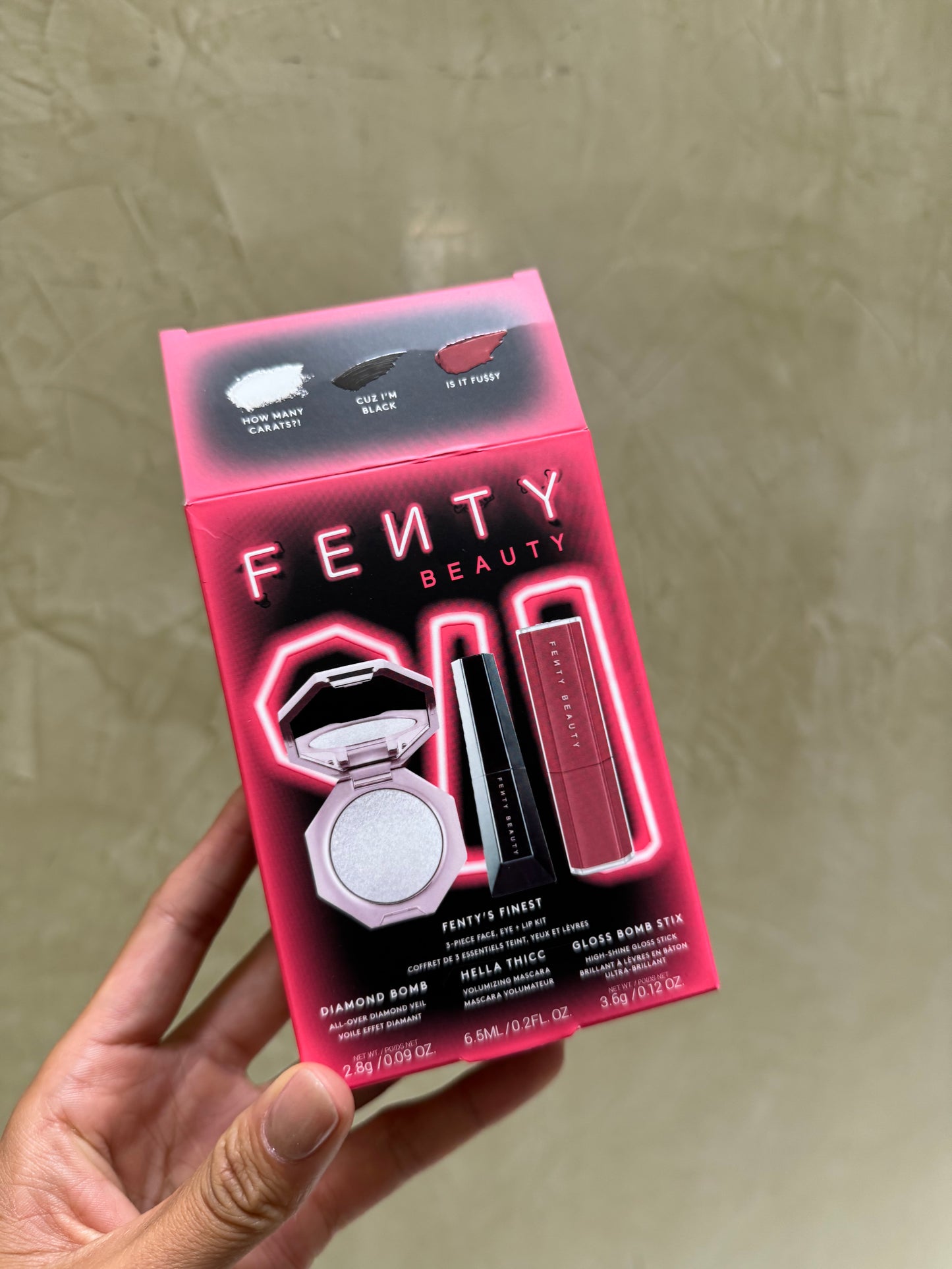 Fenty Beauty by Rihanna Fenty's Finest 3-Piece Face, Eye + Lip Kit
