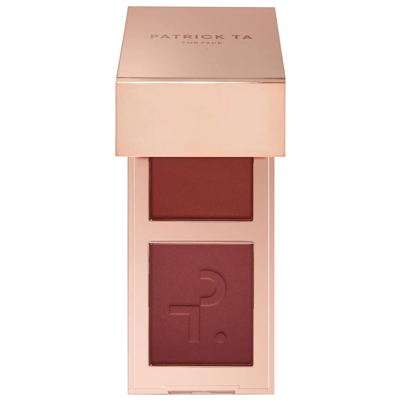 PATRICK TA - Mini Major Headlines Double-Take Crème & Powder Blush Duo tono- she Knows Who She Is