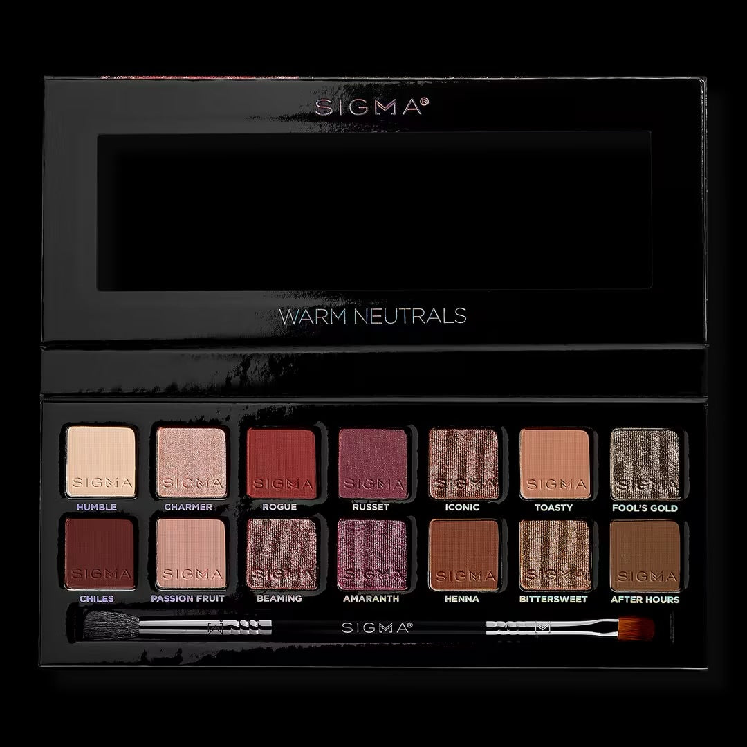 Sigma Beauty-Warm Neutrals Eyeshadow Palette