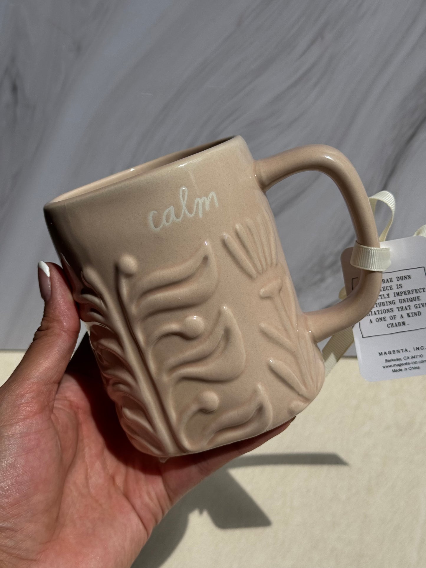 Taza CALM Beige