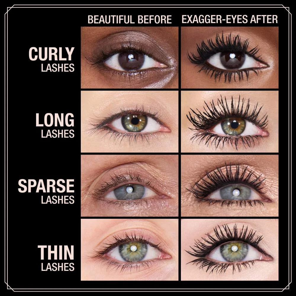 Charlotte Tilbury-Exagger-eyes Volumizing and Curling Mascara