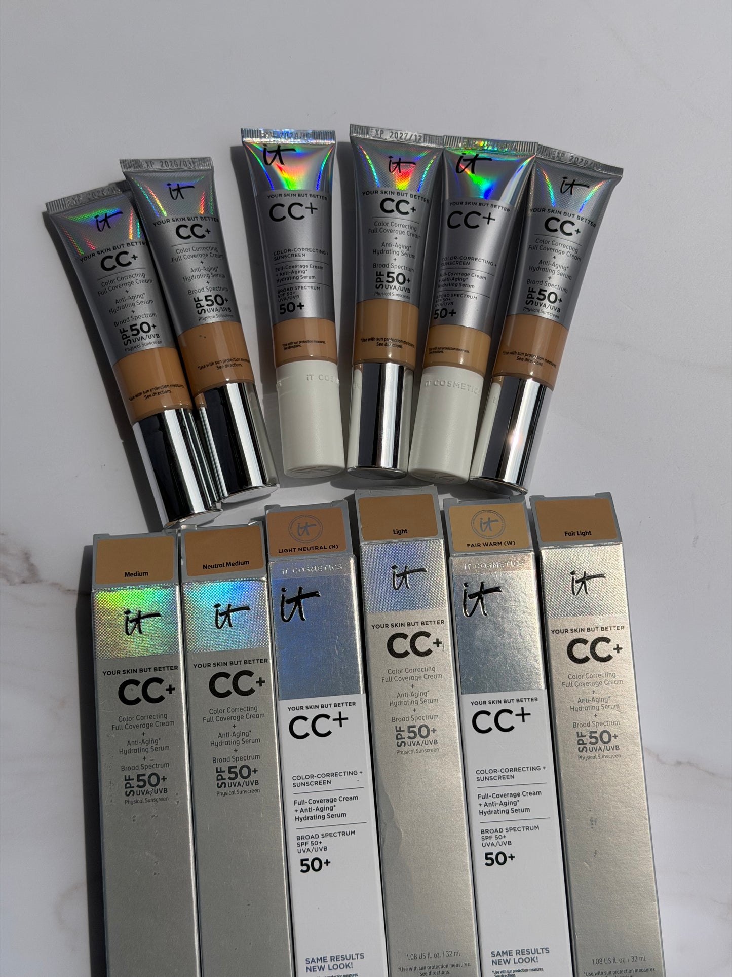 IT Cosmetics-CC+ Cream Full Coverage Color Correcting Foundation with SPF 50+