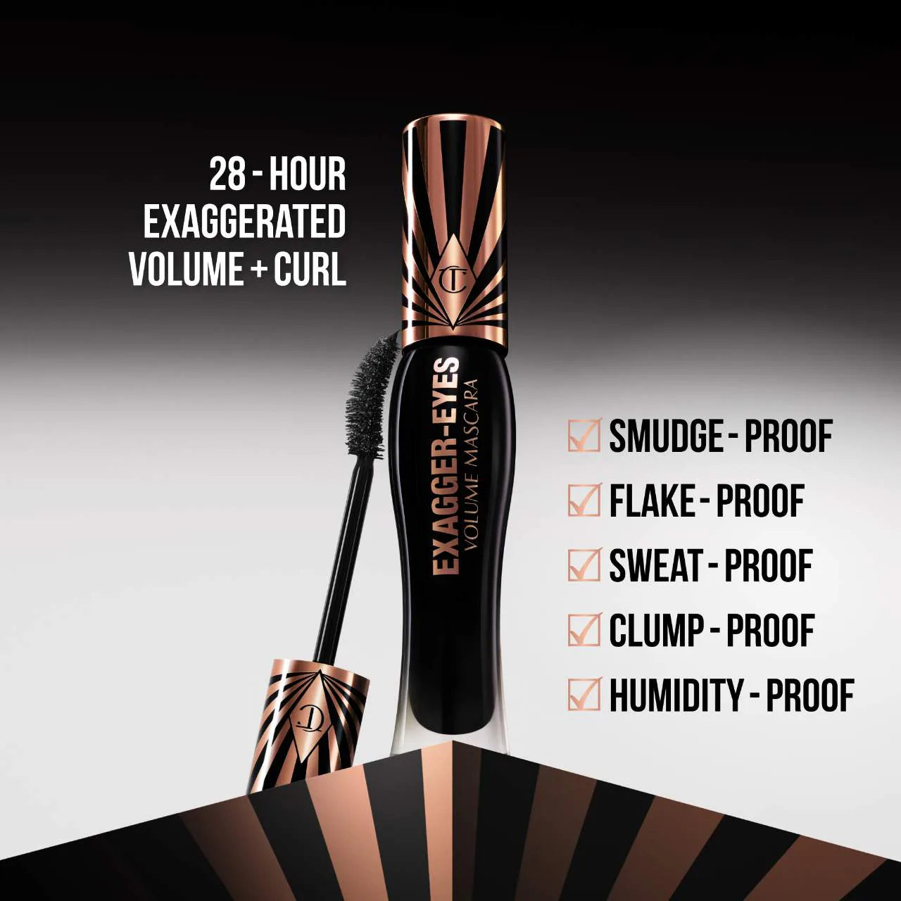 Charlotte Tilbury-Exagger-eyes Volumizing and Curling Mascara