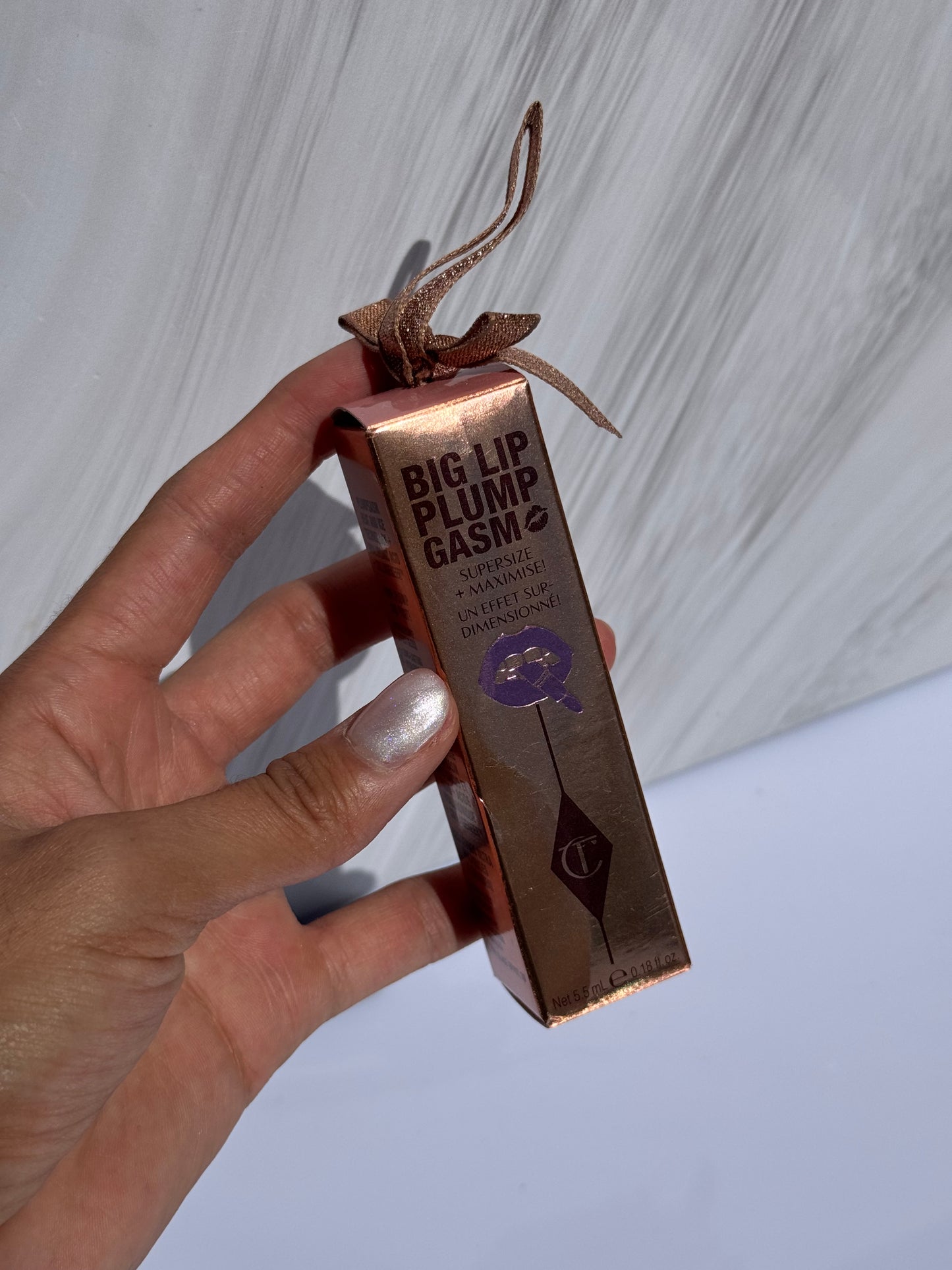 Charlotte Tilbury Big Lip Plumpgasm Plumping Lip Gloss- Strawberry Chocolate