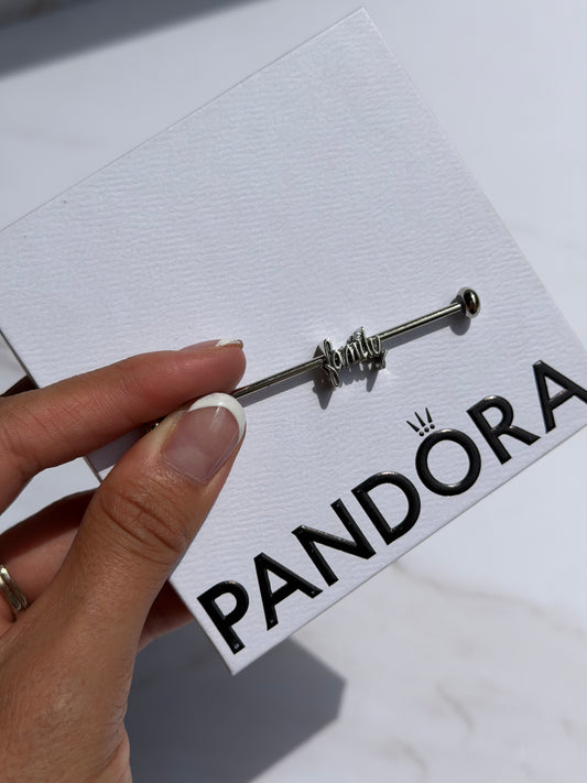 Charm Familia Escrito a mano PANDORA