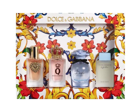 Mini Women's Coffret Perfume Set - Dolce&Gabbana / Set 4 perfumes minis