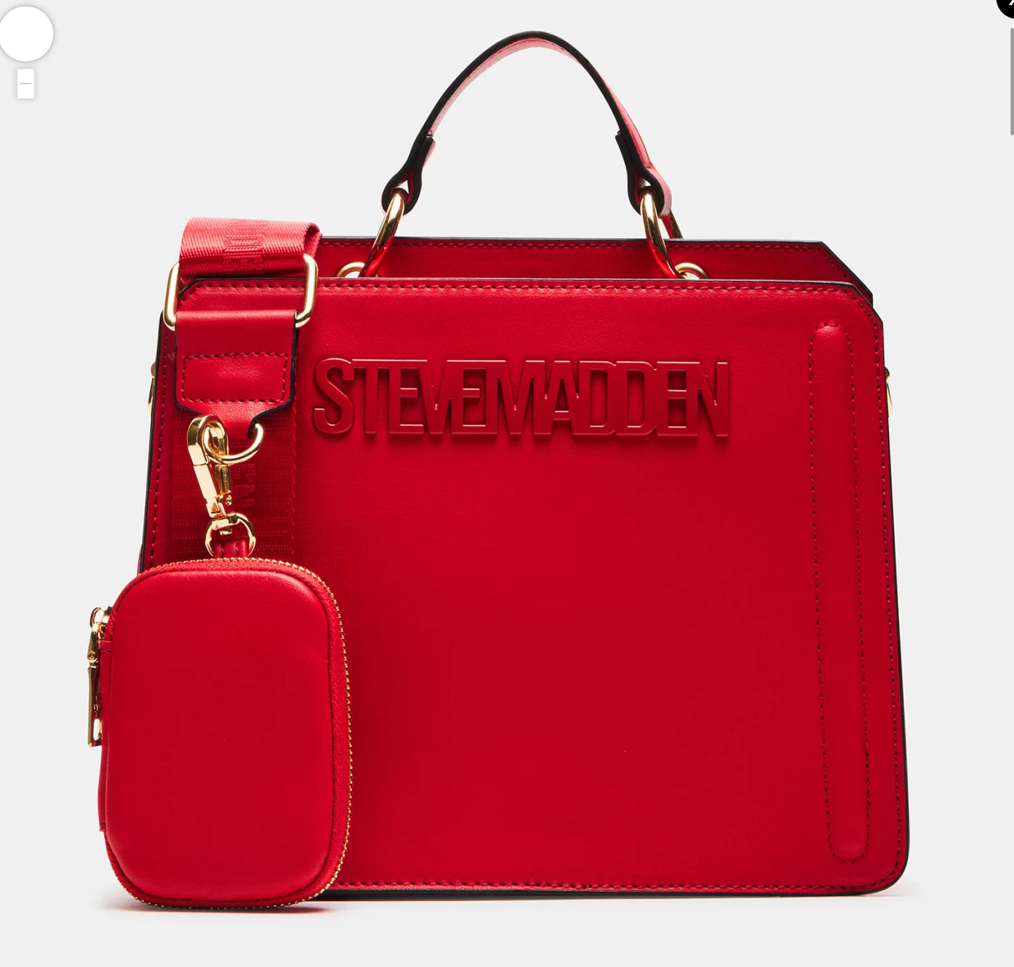 Evelyn Bag Steven Madden Roja