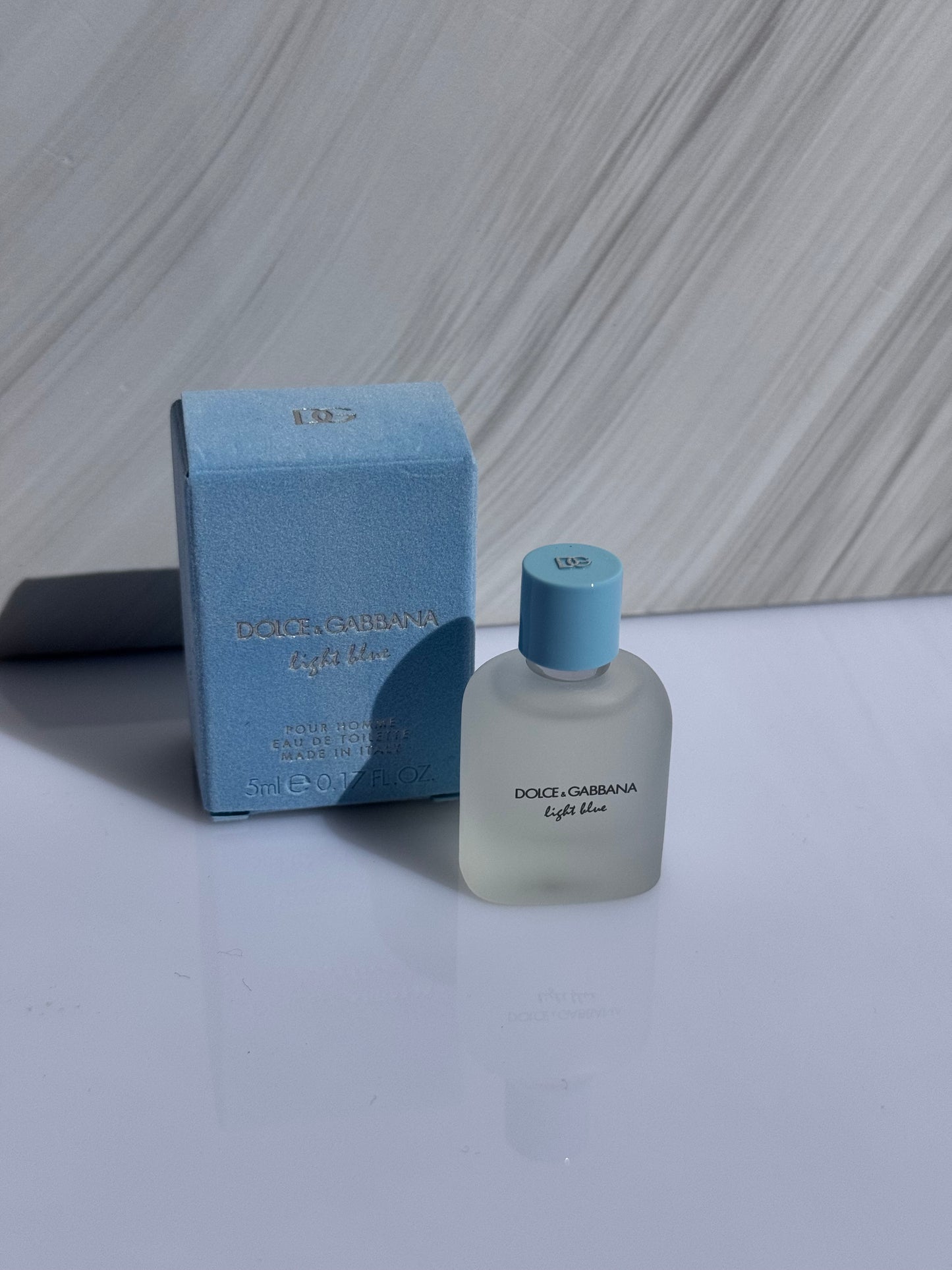 Mini Perfume Dolce & Gabana Light Blue 5ml para Hombre