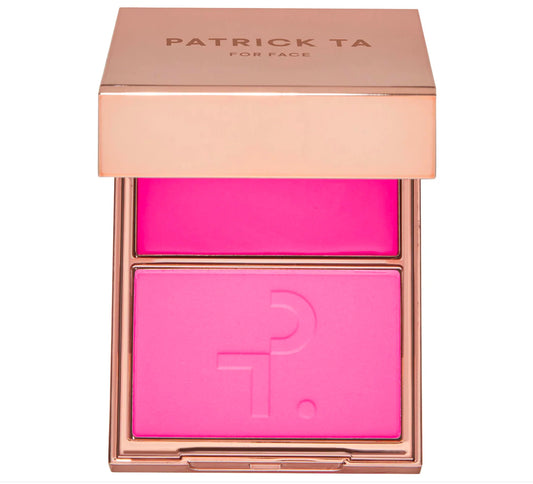 PREVENTA- Double Take Crème & Powder Blush Patrick Ta SHE’S GIVING