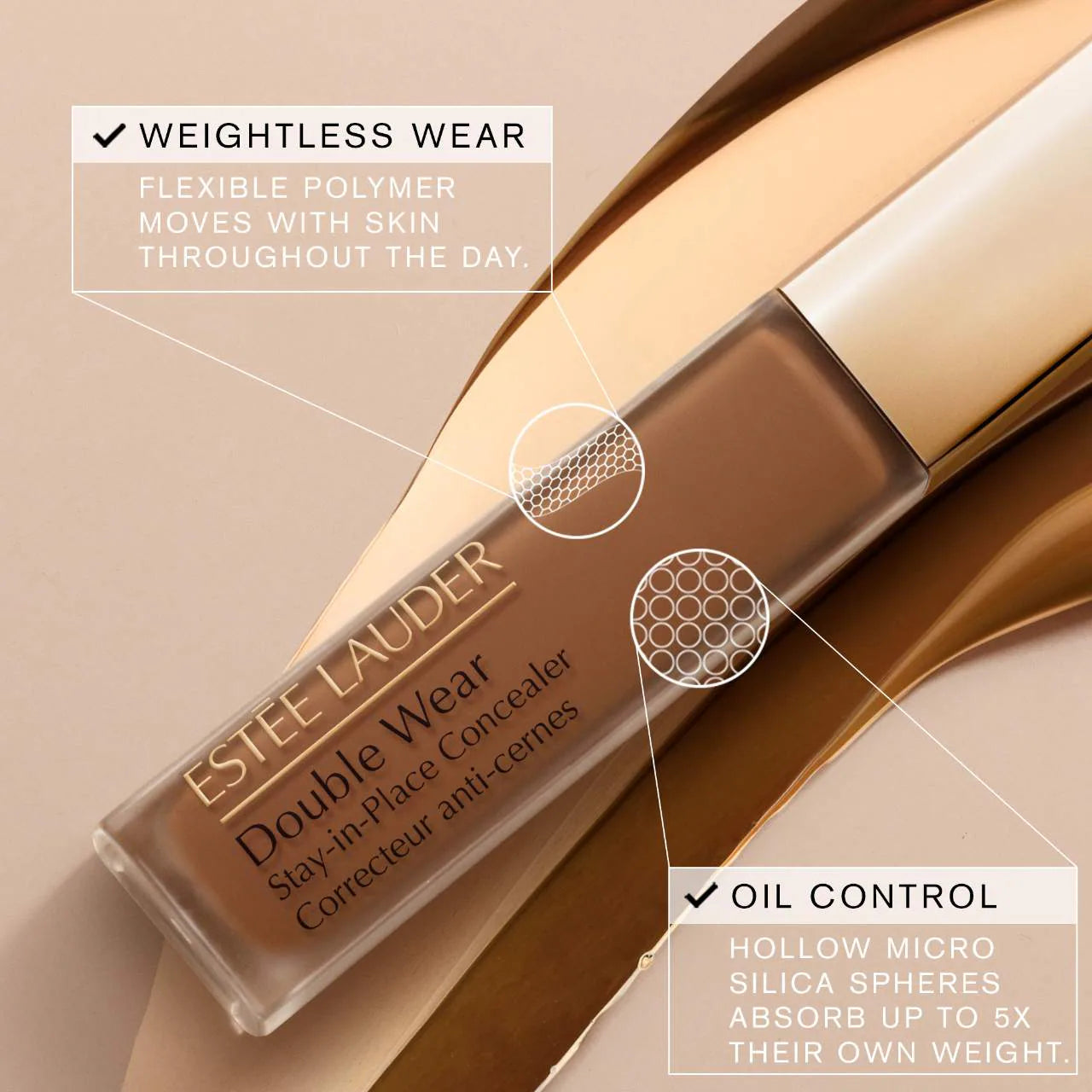 Estée Lauder-Double Wear Stay-in-Place 24-Hour Longwear Concealer