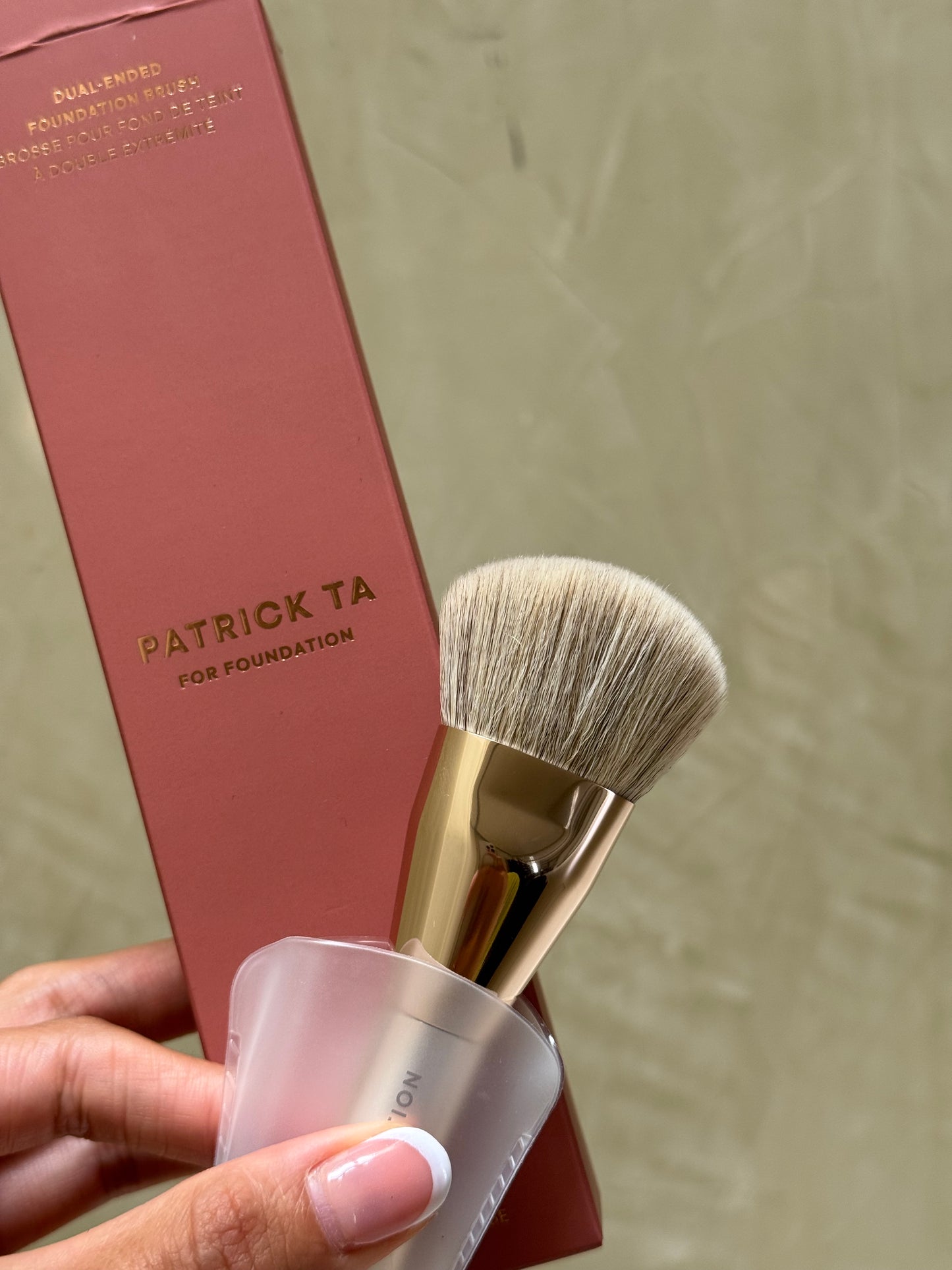 PATRICK TA Dual Ended Foundation Brush