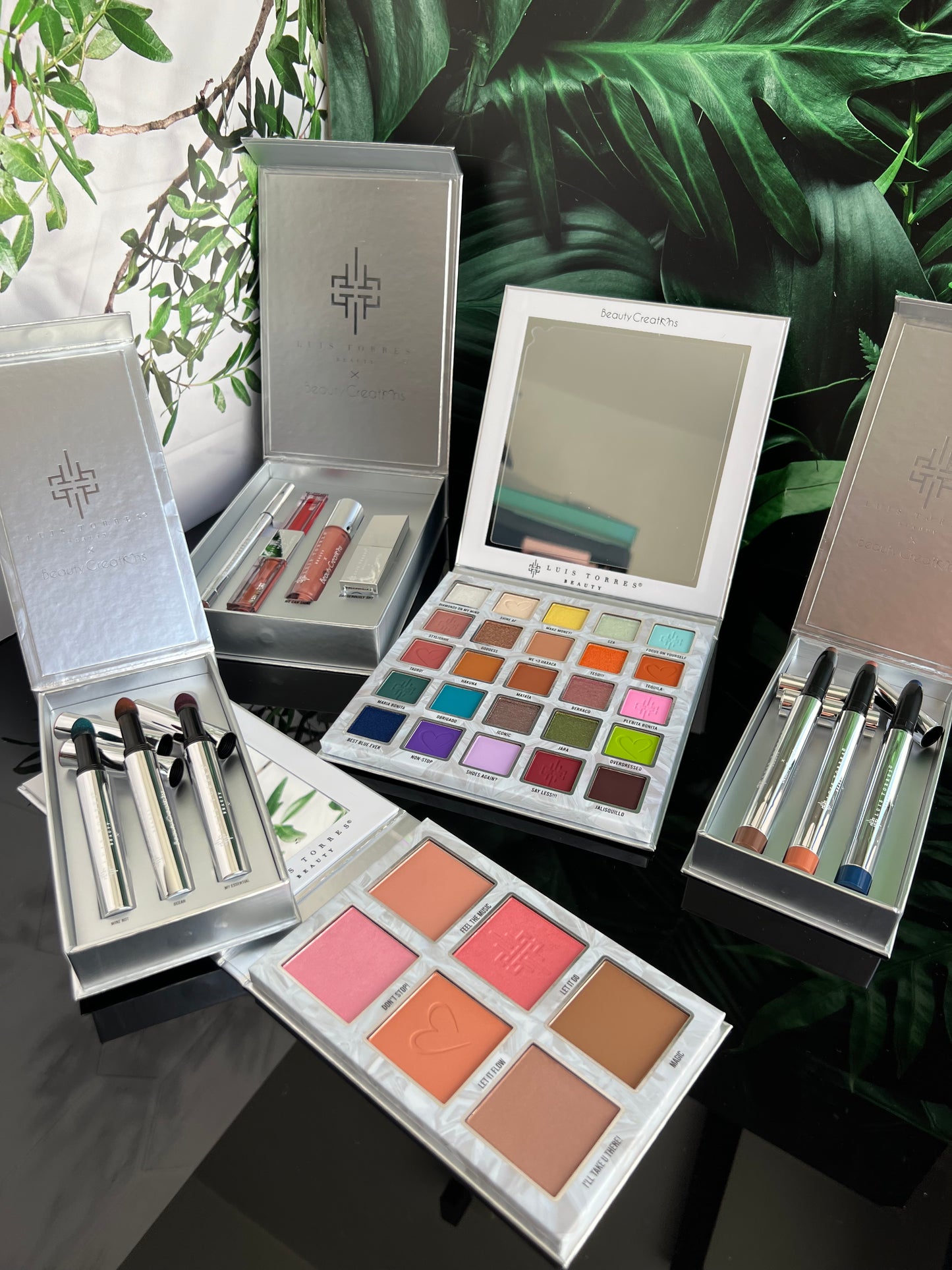 Coleccion completa SIN caja PR Luis Torres x Beauty Creations