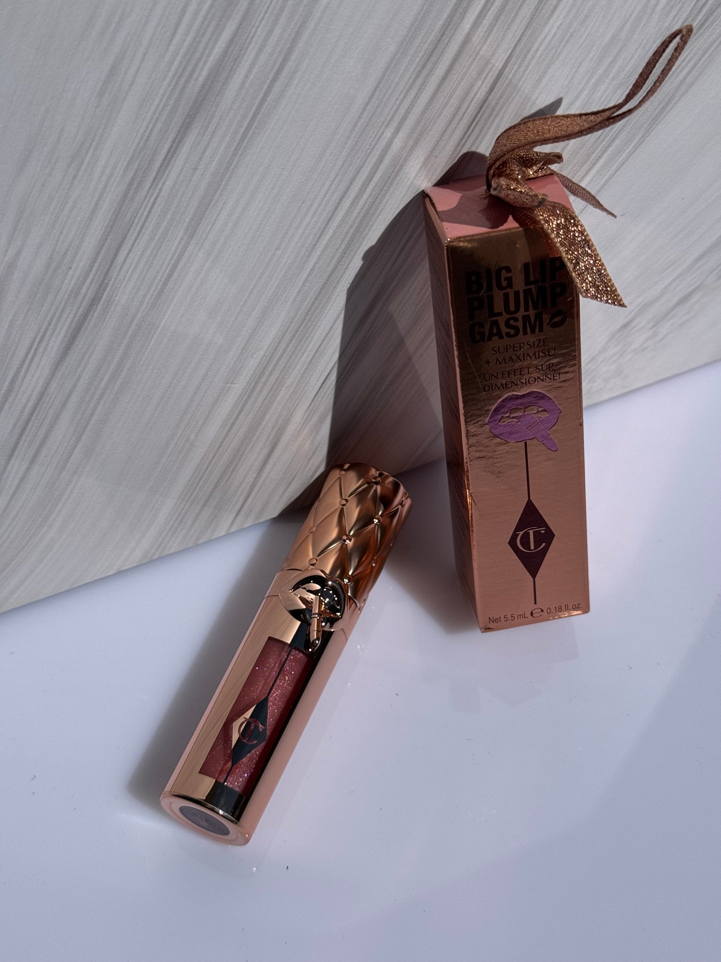 Charlotte Tilbury Big Lip Plumpgasm Plumping Lip Gloss- Strawberry Chocolate