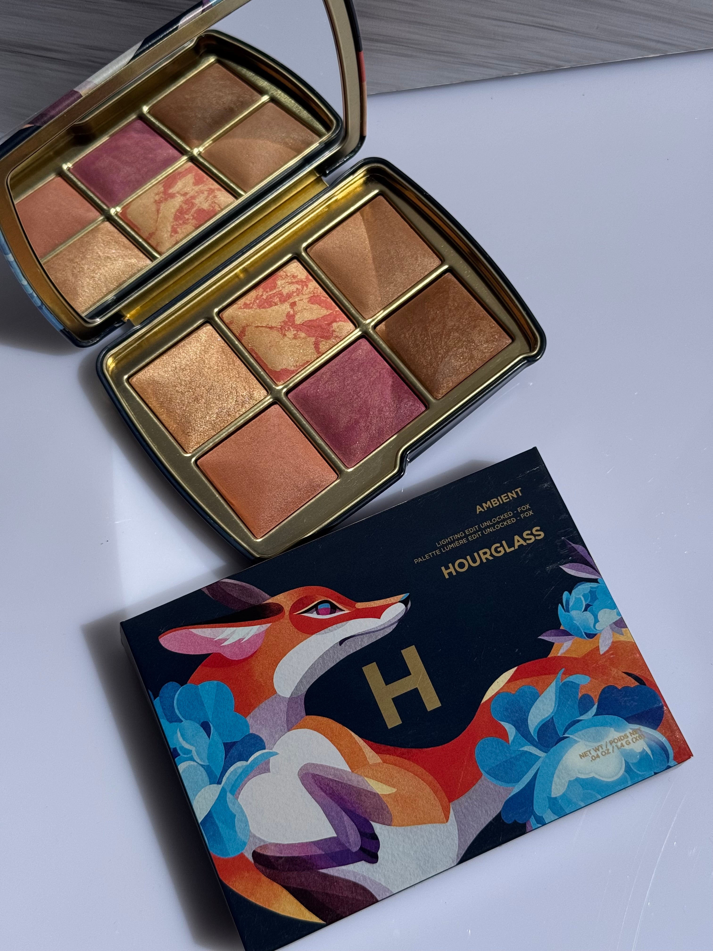 Hourglass Ambient Lighting Edit Unlocked FOX Palette – NF Cosmetics