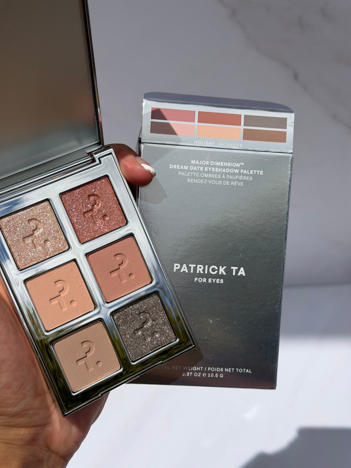 Major Dimension Dream Date Essential Artistry Edit Eyeshadow Palette PATRICK TA- Limited Edition