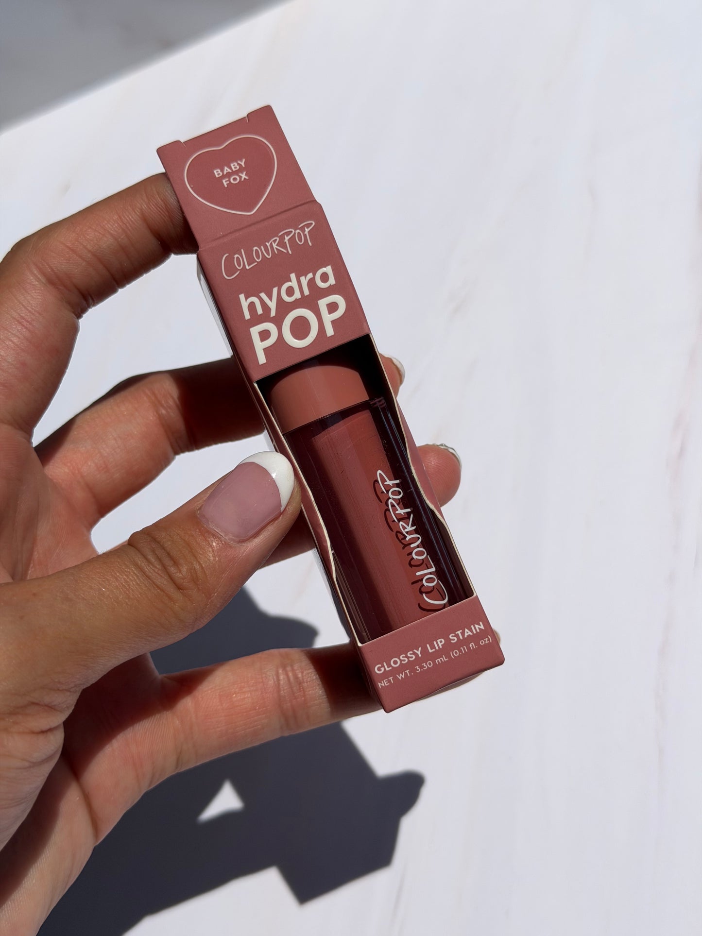 HydraPop Lip Stain- COLOURPOP tono Baby Fox