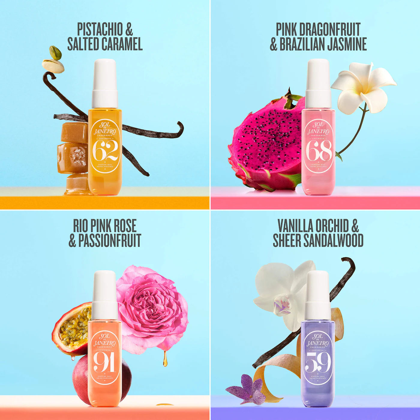 Sol de Janeiro-Cheirosa Perfume Mist Discovery Gift Set
