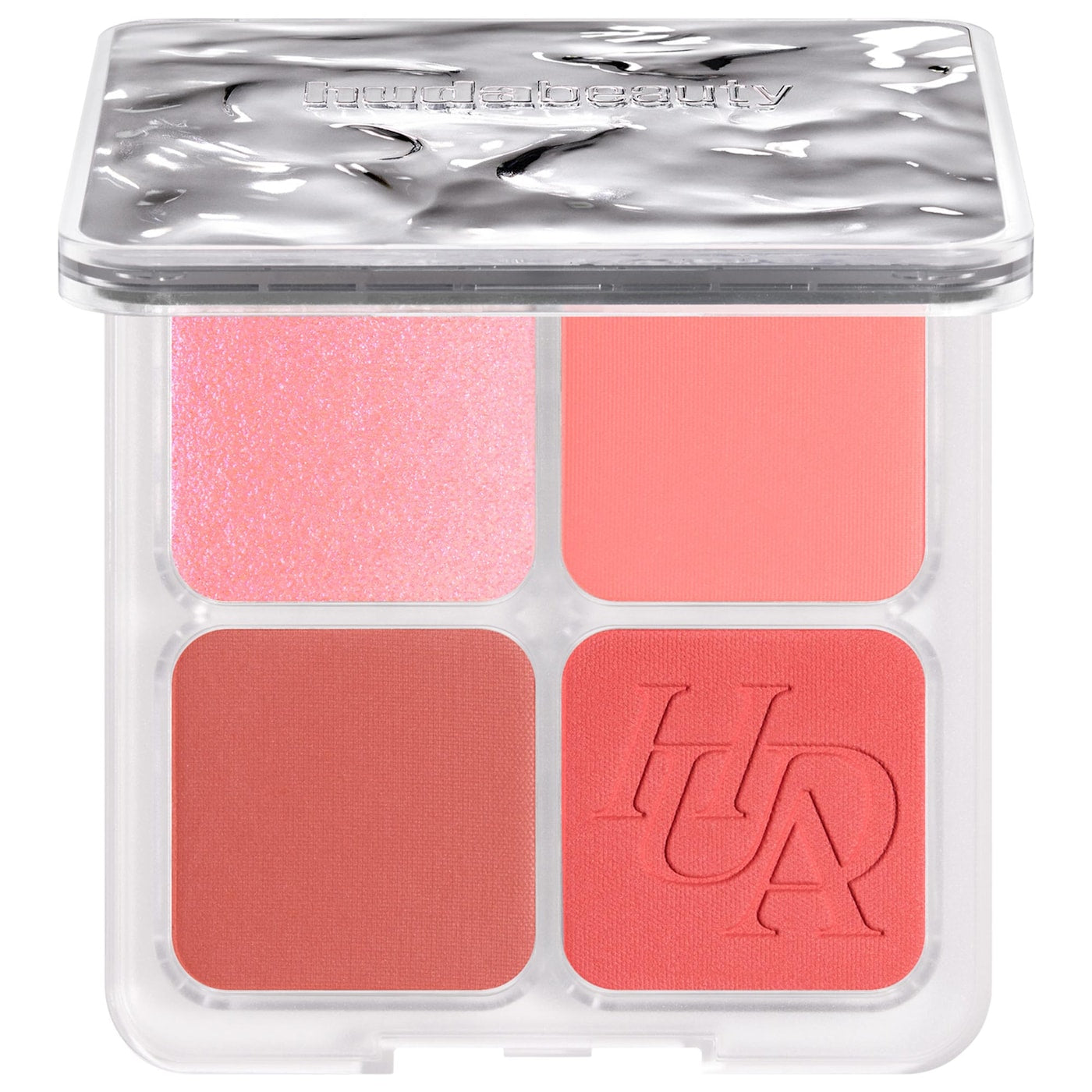 HUDA BEAUTY Blush Filter Blurring Blushlighters Palette- TOASTY PEACH