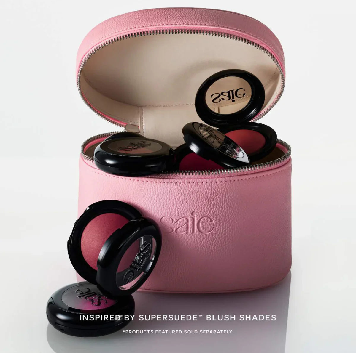 The Mini Vanity Case - Saie / Neceser Mini Rojo Burgundy