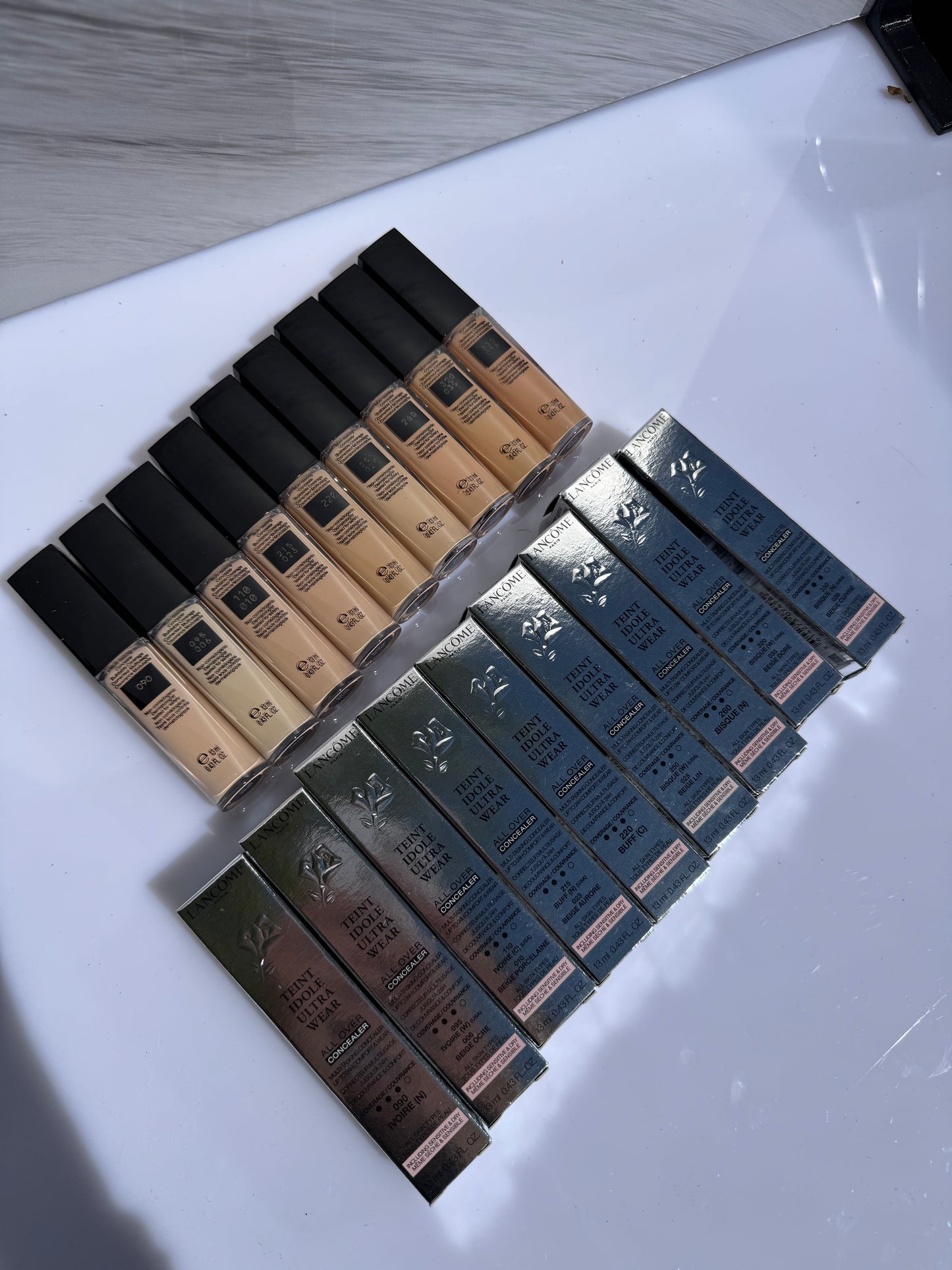 Lancôme Teint Idole Ultra Wear All Over Full Coverage Concealer Tono- 090 IVOIRE (N)