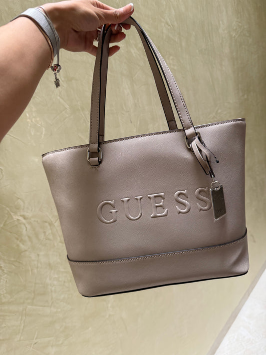 Shoulder Bag GUESS Beige