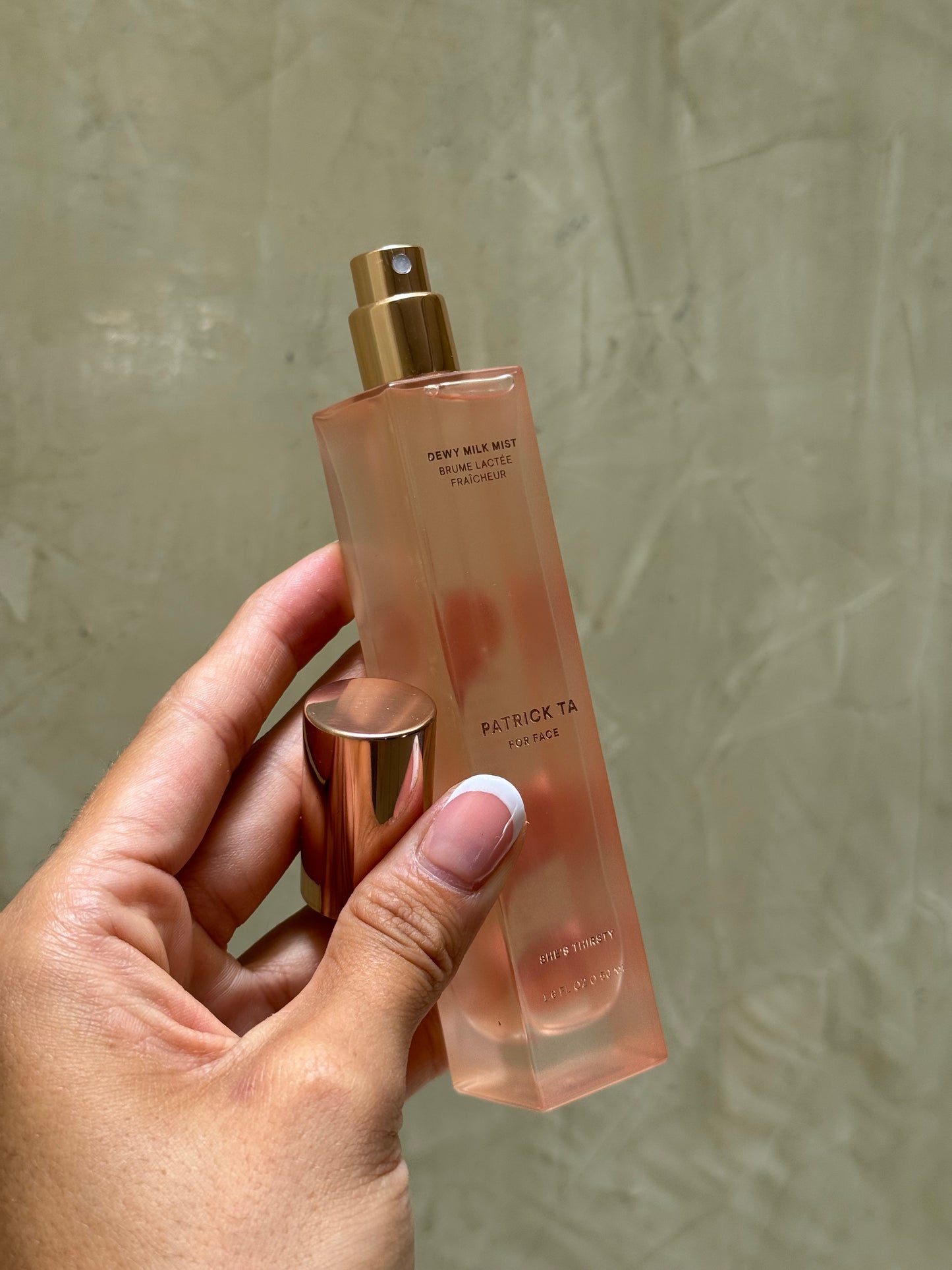 Major Glow Dewy Milk Mist Patrick Ta- She’s Thirsty