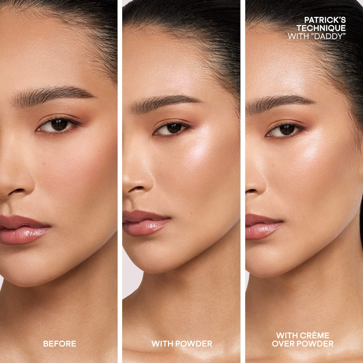 PATRICK TA Major Glow Crème & Powder Light Reflecting Translucent Highlighter Duo DADDY
